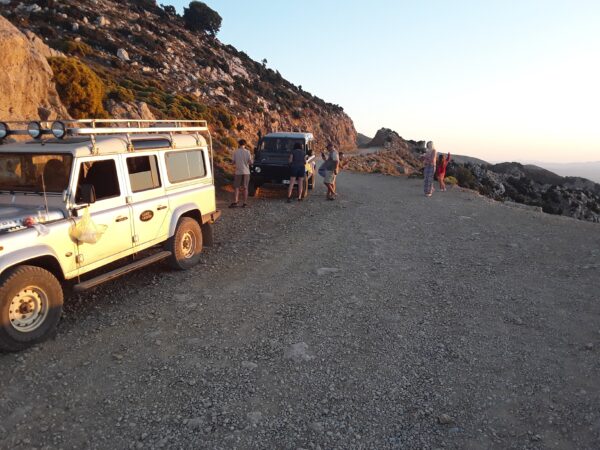 Exploring Club Crete, land Rover Lassithi